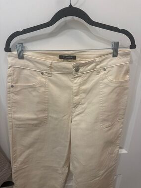 d. jeans Cream Women’s wide Leg Jeans